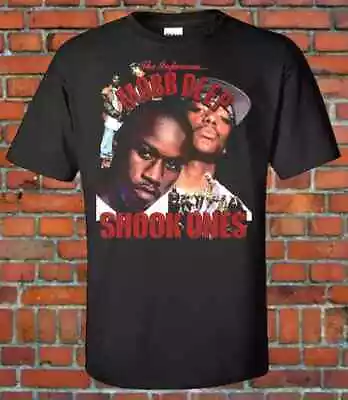 Mobb Deep 90s Style Bootleg Vintage Rap Hip Hop T Shirt Shook Ones Queen Bridge • $22.99