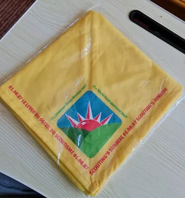 £14.99 • Buy 21st World Scout Jamboree 2007 UK Scouting Sunrise Necker. Brand New Sealed