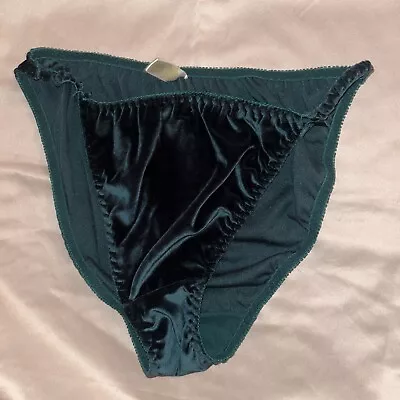 Vintage Velvet String Bikini Panties  8XL • $14.99