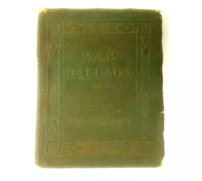 Vintage BAB BALLADS Little Leather Library Book  W.S. Gilbert Miniature 93 Pages • $16.88