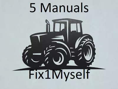 Mahindra 2555 HST Open Station Service Manual And Op. Manuals FREE SHIPPING • $85