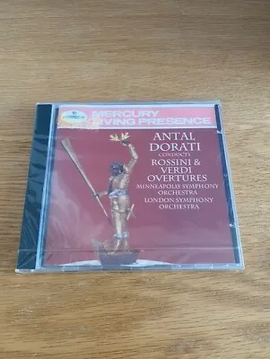 Mercury Living Presence Antal Dorati Conducts Rossini & Verdi Overtures CD NEW • £14.99