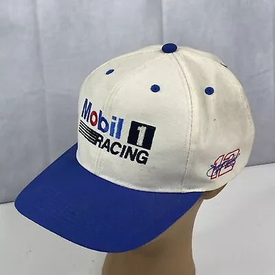 Vintage Mobil 1 Racing NASCAR #12 Jeremy Mayfield Hat Adjustable Strap Back • $15.89