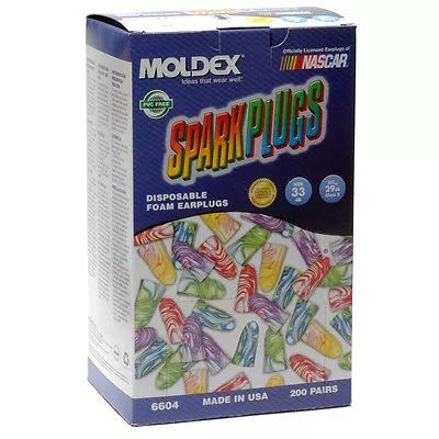 Moldex Spark Plug Ear Plugs - Uncorded - 200 Pairs • $45