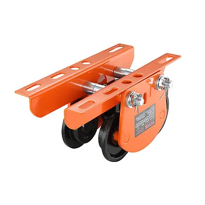 VEVOR Electric Hoist Manual Trolley 2200 Lbs/1 Ton 2.68 -4.33  I-Beam Adjustable • $60.99