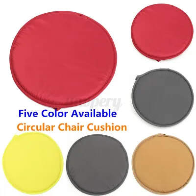 £4.64 • Buy Round Chair Pad Seat Cushion Cover Bistro Stool Office Home Garden Patio  House