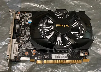 (2) PNY GeForce GTX 650 2GB GDDR5  DVI MHDMI Graphics Cards • $25