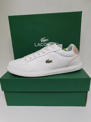 £45 • Buy Women's Lacoste Graduate Leather Trainers In White And Pink UK 5 New £45.00