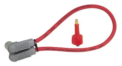 MSD 84039 Blaster 2 Ignition HEI Coil Wire-Super Conductor-8.5mm 90° Boots-Red • $31.32
