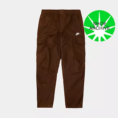 NEW Nike Sportswear S-XL Cacao Wow Men's Unlined Utility Cargo Pants DD5207-259 • $54.99