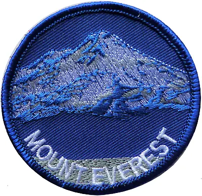 £4.99 • Buy Mount Everest (Sagarmatha / Chomolungma) Nepal Embroidered Patch