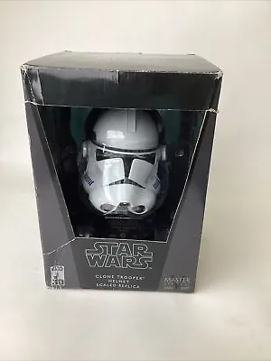 Star Wars Master Replica Clone Trooper Helmet Scaled Replica 2007 • $129.99