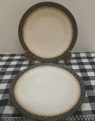 Gourmet Basics Sorrento By Mikasa Stoneware 8-1/8  Salad Plates (Set Of 2) • $18