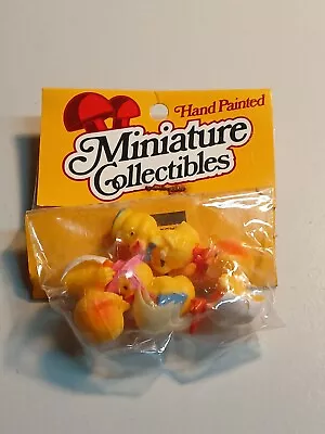 Miniature Collectibles Mini Ducks Craft Easter NIP • $5