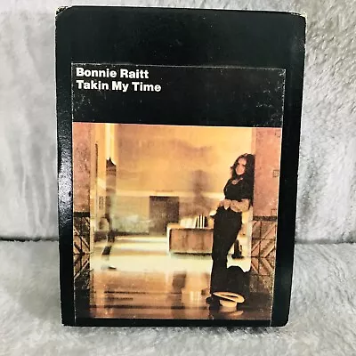 Bonnie Raitt Takin My Time 8-Track Tape W/Sleeve Warner Bros 1973 Untested • $7.98