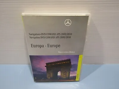 GENUINE MERCEDES R230 SAT NAV UPDATE DVD EUROPE 09/10 V4.1 A2198271059 G21U-35 • £25