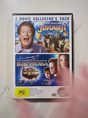 Jumanji  / Zathura - A Space Adventure  (DVD 1995) - Free Postage  • $5.90