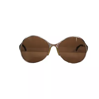 Zeiss Umbral West Germany Vintage Sunglasses Oversized Silver Tone Frame • $35.29