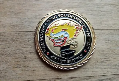 Challenge Coin - US Army? 451st Supply - Surrender The Booty • £17.50