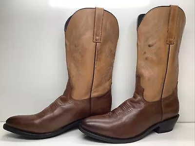 Mens Masterson Boot Co Cowboy Brown Boots Size 13 D • $39.99