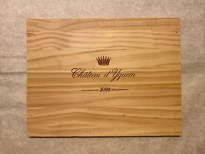 1 Rare Wine Wood Panel Château D’Yquem France Vintage CRATE BOX SIDE 10/22 498a • £8.64