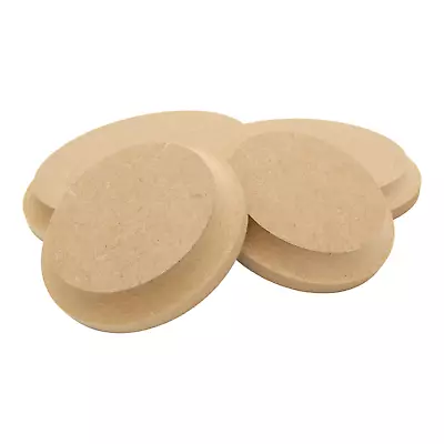 Circle Cove Edge 18mm MDF 100mm - 300mm Blanks Disk Wood Plaques Base Pack Price • £38.99