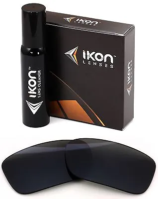 Polarized IKON Replacement Lenses For Oakley Crankcase Sunglasses Black • $32.90