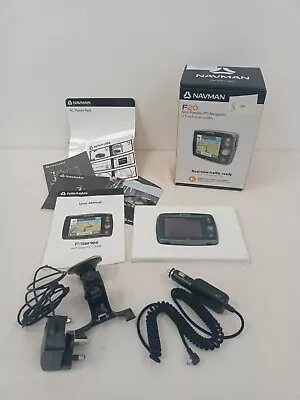 Navman F20 Sat Nav GPS Navigation  3.5 Inch Touch Screen All Accessories Manuals • £25