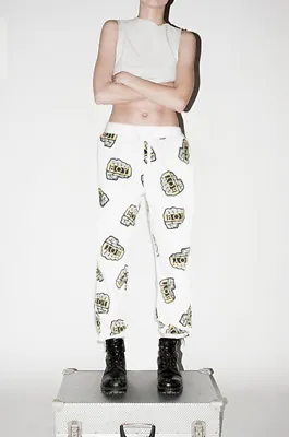 Boy London Unisex Knuckles Print Jogging Pants (xs S M L) Designer Vintage Punk • £12.50