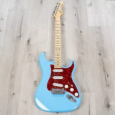 G&L USA Legacy Guitar Modern Classic Neck Maple Fretboard Himalayan Blue • $2040