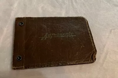 Vintage 1950s Easton PA Autograph Book 195419551956 100% Full Ephemera • $8