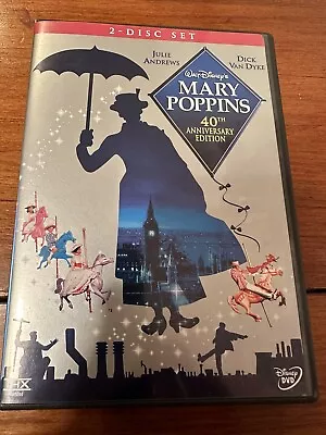 Mary Poppins (DVD 1964 2-Disc Set). Like New • $5.99