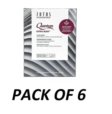 Zotos Quantum Extra Body Acid Permanent Unisex Treatment - PACK OF 6 • $35.67