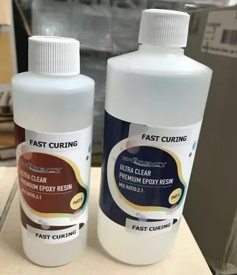 Epoxy Resin ULTRA CLEAR Eparency FAST CURING 2:1 Australia Made READ DESCRIPTION • $39.99