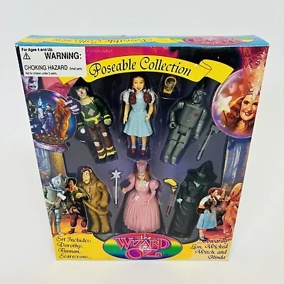 Vintage The Wizard Of Oz 1994 Poseable Collection Figures Brand New Sealed • $74.98