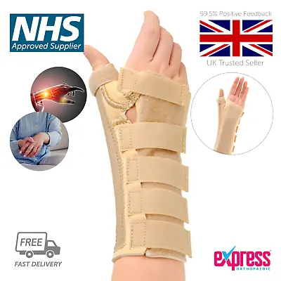 Neoprene Wrist & Thumb Brace Carpal Tunnel Support RSI Wrist And Thumb Splint • £12.95