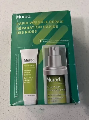 Murad Rapid Wrinkle Repair Set-Targeted Wrinkle Corrector&Retinol Youth EyeSerum • $33