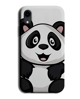 Funny Pandas Face Phone Case Cover Comic Cartoon Character Illustration BG51 • £14.95
