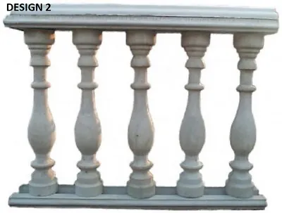  Balusters Garden Moulds Concrete Pedestal Railing Fence Post Ornaments  • £14