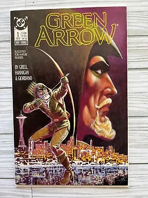 Green Arrow #1 DC Comics 1987 | Mike Grell - Gorgeous NM 9.4 • $8.75