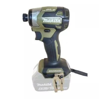 Makita TD173DZ Impact Driver TD173DZO Olive 18V 1/4  Brushless Tool Only • £146.96