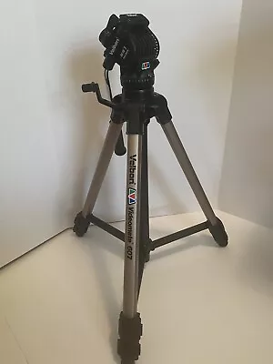 Velbon Videomate 607 Vel-Flo 9 PH-368 Adjustable Tripod • $40