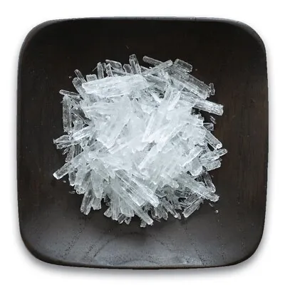 50g Menthol Crystals Aromatherapy Congestion Blocked Nose Relief Cold Flu • £5.99