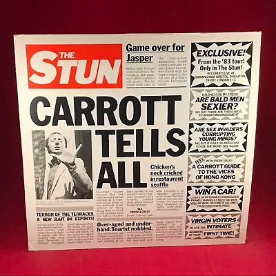 £10.19 • Buy JASPER CARROTT The Stun Tells All 1983 UK Vinyl LP + INNER Original Record