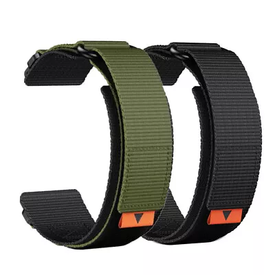 For Garmin Fenix Tactix 7 7X 6 6X Watch Band Quick Fit Rugged Nylon Sport Strap • £14.99