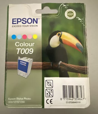 £12 • Buy Genuine Original Epson T009 Colour Ink Cartridge C13T00940210 5-Colour 66ml 