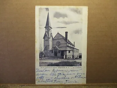$6 • Buy 1905 Postcard Reformed Church, Ridgewood NJ New Jersey, Crooker