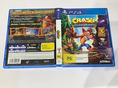 Crash Bandicoot N Sane Trilogy (ps4 Game  Pg) (170555 K) • $34.26