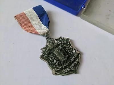 $9.99 • Buy VTG Ohio W.VA. Area Young Men's Christian Association Medal Boys Int 400 Yd Free