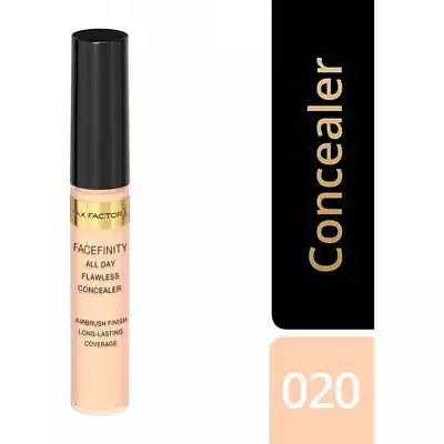 Max Factor Facefinity All Day Flawless Concealer - Shade 020 - New - Free P&p • £6.40